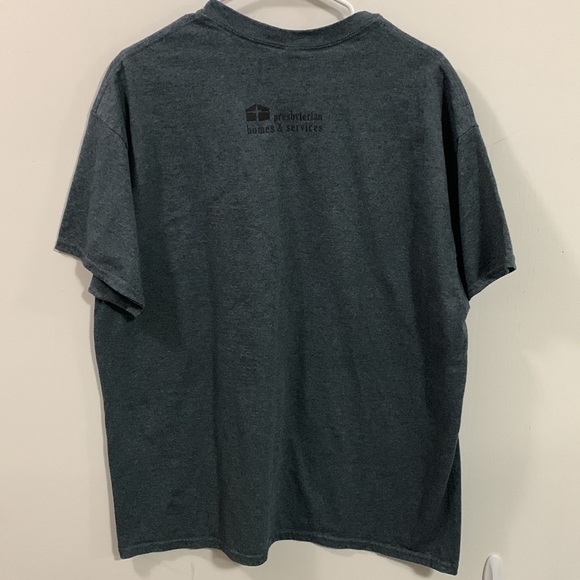 Gildan funny short sleeve t-shirt Men’s extra large, gray, very good condition - Picture 3 of 7